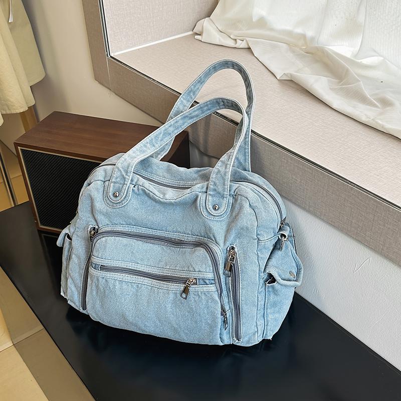 Denim Bag Women's Tote Bag Large Capacity Shoulder Crossbody Bag