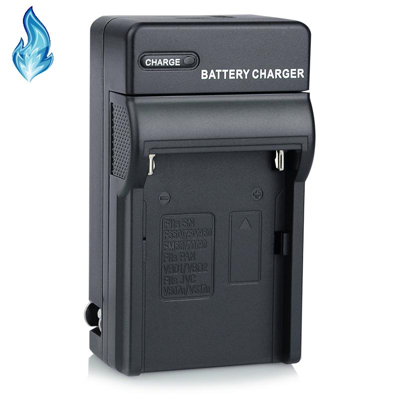 NP-FM500H Battery Travel Charger for Sony Camcorders Alpha A57 A58 A65 A68 A77 A99 II A100 A200 A300 A350 A500 A550 A560 A580