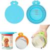 Silicone Canned Sealed Lid Pet Food Can Lid For Puppy Dog Cat Storage Top Cap Reusable Cover Lid Health Pet Daily Supplies