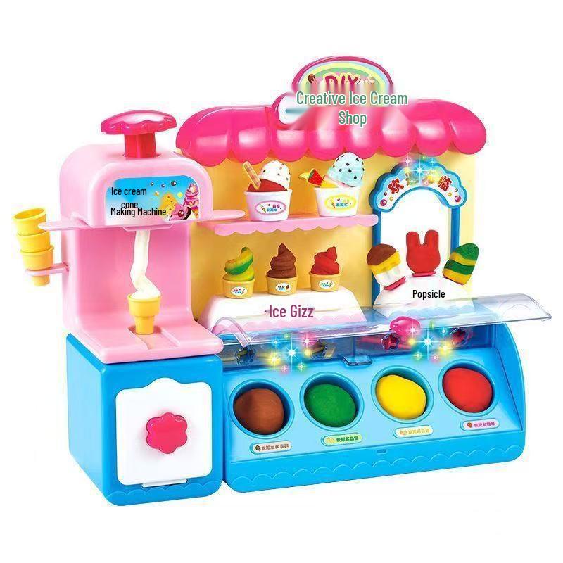 Children's Playhouse Cross-Border Ice Cream Cone Dessert Toy