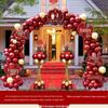 Wedding Balloon Arch Set - Rustic Gate Décor for Hotel Banquets and Engagements