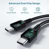 Carregador Tipo C 2 Pacotes 25W PD Carregador de Parede USB Bloco de Carregamento Super Rápido e Cabo de 1,8m para Celular Android para Samsung Galaxy S24