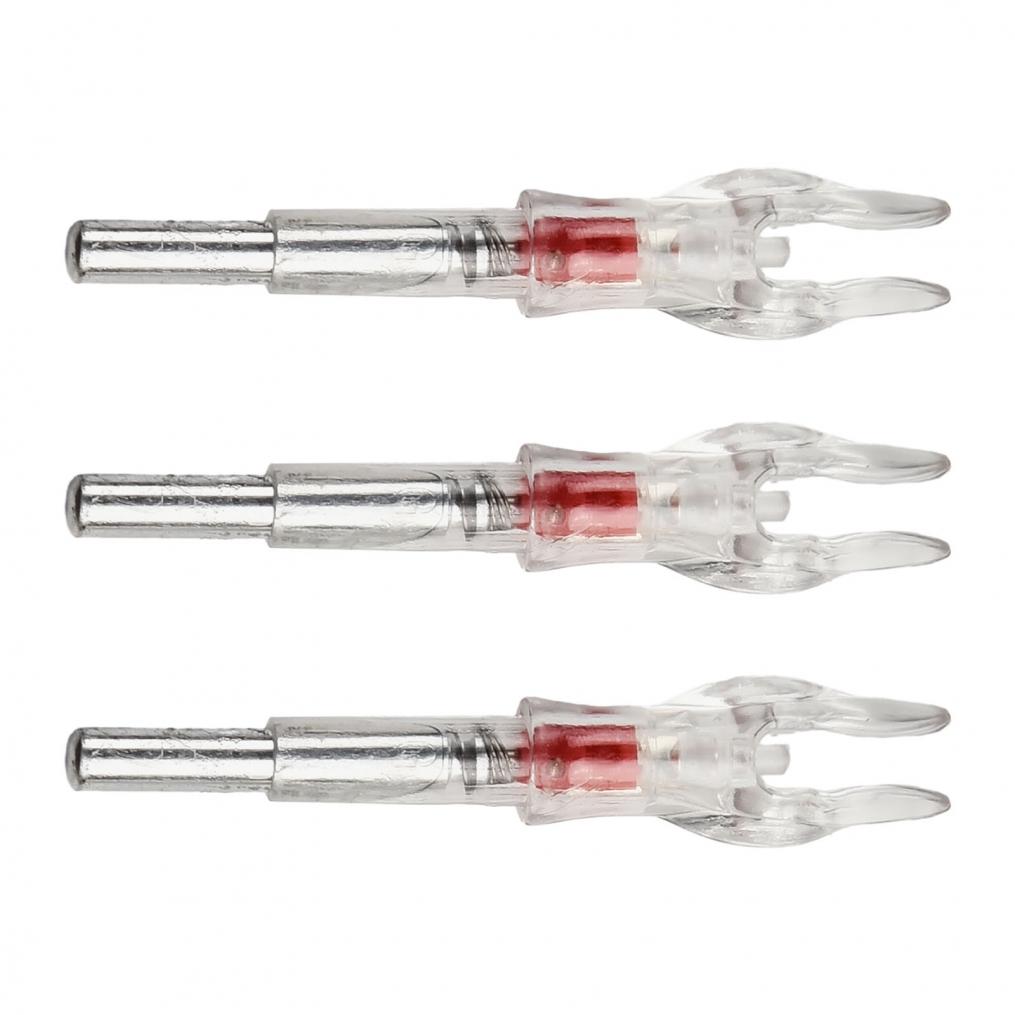 Long Lasting LED Lighted Arrow Nocks Tail Suitable for 4 2mm Arrow Shafts