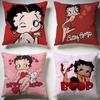 Stylish BBetty Boopier Cushion Cover Stylish Washable Pillow Cover Ideal for Couch Bedroom Car Decoration