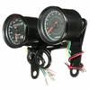 Universal For Honda Yamaha Suzuki Scooter ATV Meter 12V LED Backlight Motorcycle Dual Odometer Speedometer Tachometer Gauge