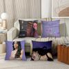 American Singer Olivia Rodrigo  Pillow Case Office Cushions Suitable For Sofa Car Bedroom Decorative Cushion Cover