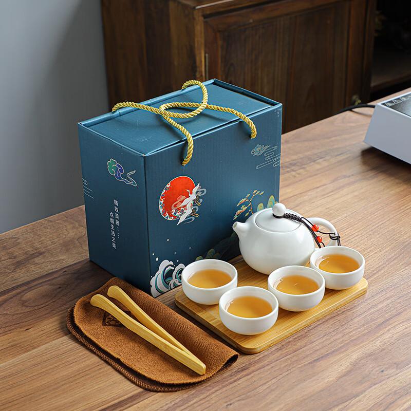 AQ National Tide Kung Fu Travel Tea Set 6-piece Set