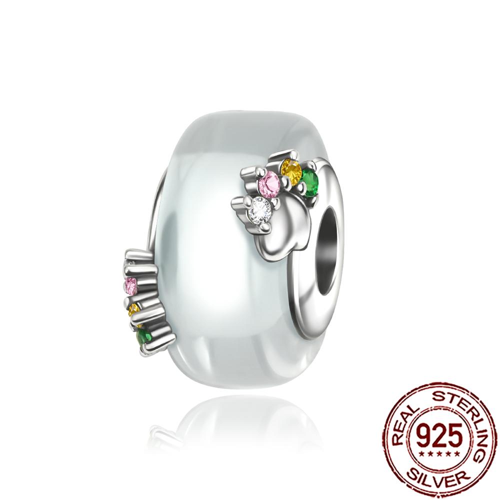 New Designer Charms Copper Colorful Murano Glass Beads Suitable For Genuine Fashion Bracelet Necklace Diy Jewelry