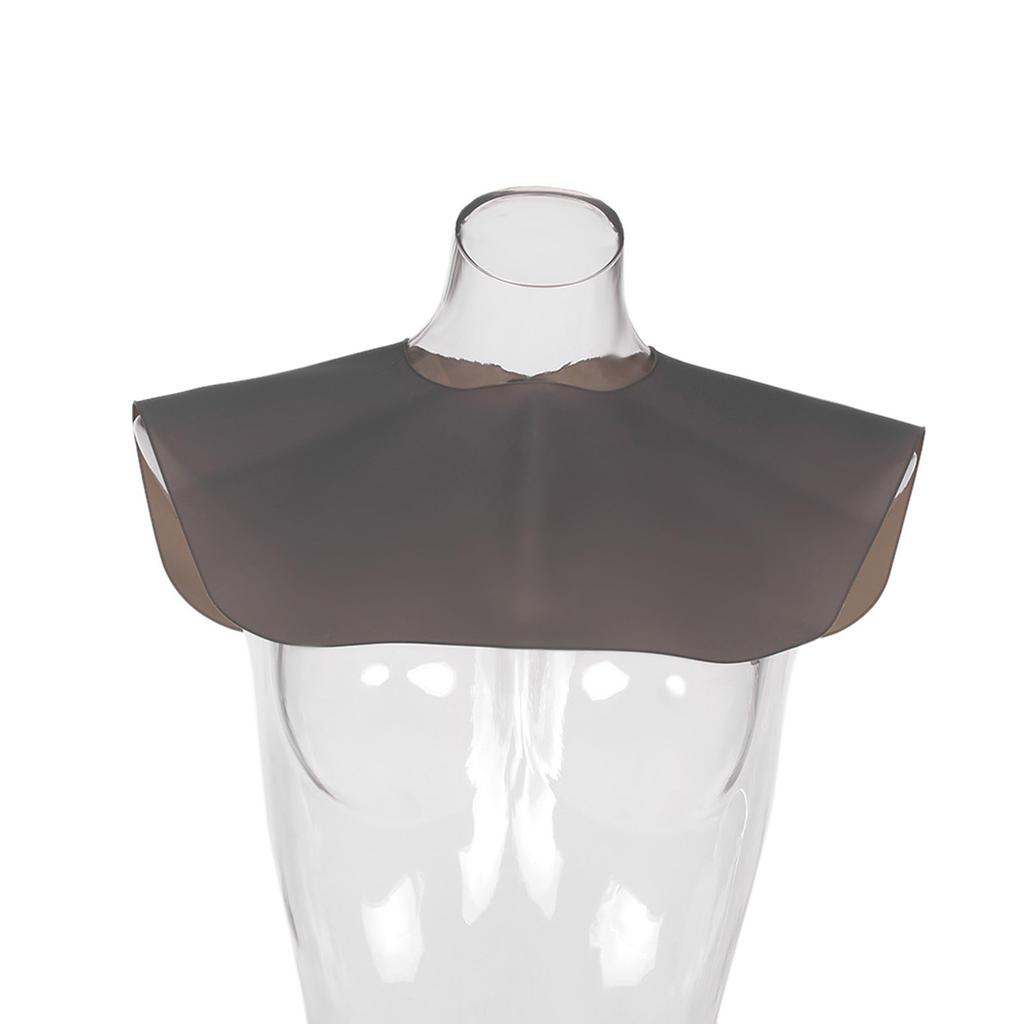 Silikonowy kołnierz na szyję regulowany fartuch do strzyżenia włosów Farba do włosów Obroża fryzjerska do salonu fryzjerskiego