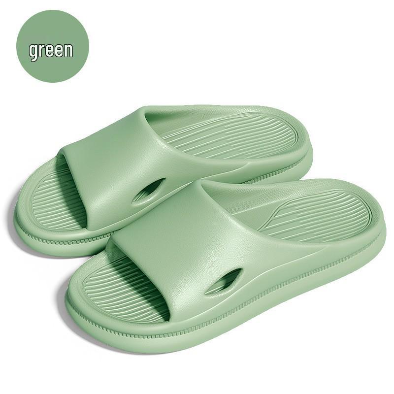 EVA Slippers: Women's Summer Couple Indoor, Thick Sole, Non-Slip, Cool, Men’s Plus Size 'Stepping On Clouds' Comfort