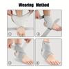 Compression Ankle Sleeve Adjustable Ankle Wraps Basketball Ankle Support  Men & Women