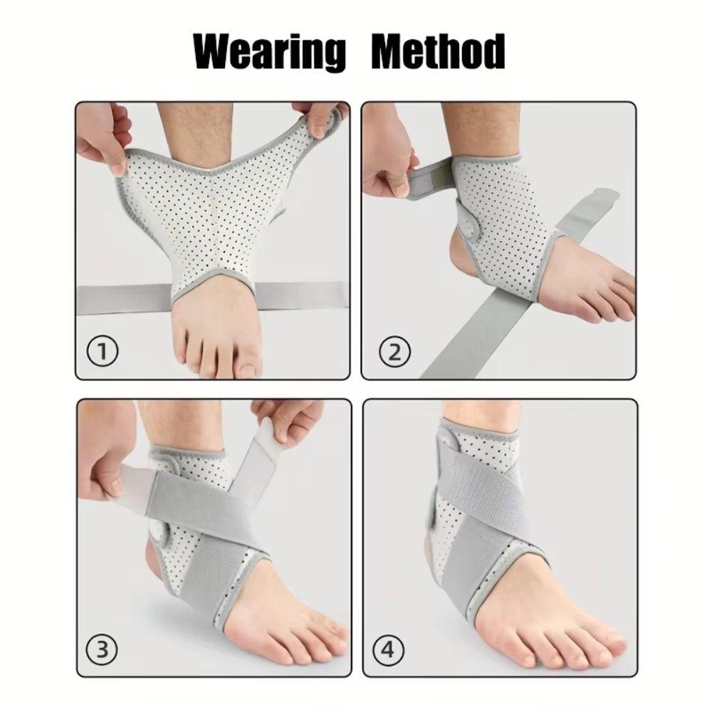 Compression Ankle Sleeve Adjustable Ankle Wraps Basketball Ankle Support  Men & Women
