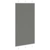 Pleated Blind Anthracite 105 x 200 cm Fabric Width 104.4 cm Polyester