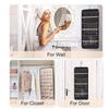 Accessory Storage Wall with for Hair and Small Items [unomarl] Pocket, Transparent, Hanging, Dividers, Jewelry, Accessories, Earrings, Necklaces,