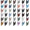 Turkish Watercolor Tie-Dye Cotton & Satin Polyester Long Headscarf