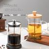 High Borosilicate Glass French Press & Pour-over Coffee and Tea Maker