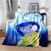 3D-Decke mit C-Coraline-Cartoon-Aufdruck, Flanell, warme Decken, weiche und bequeme Decke, Bettbezüge, Geburtstagsgeschenk, Heimtextilien