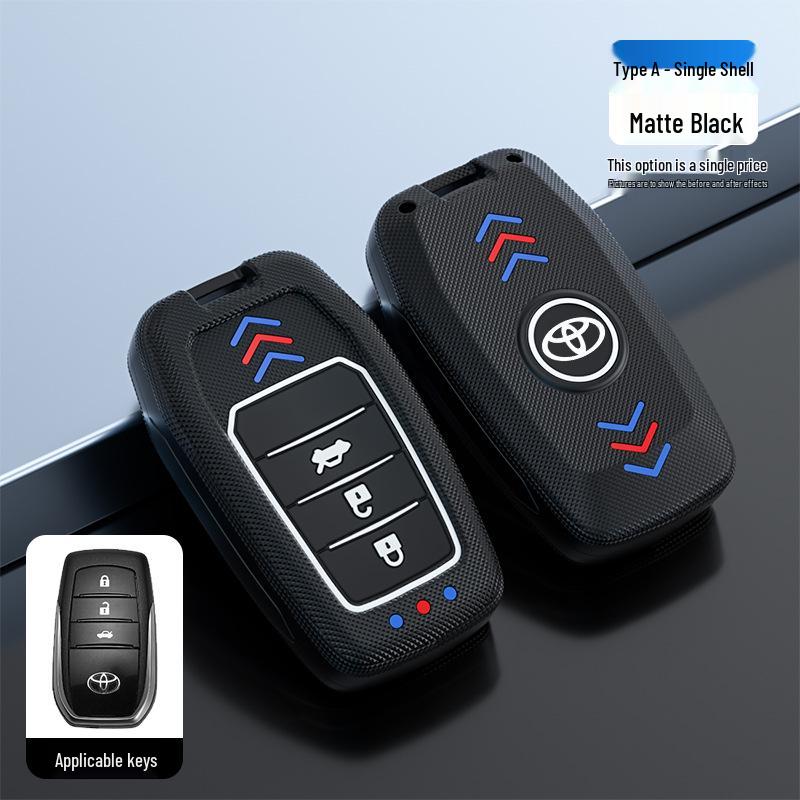 

GAC Toyota Sienna 2021 Key Case - Metal Shell and Buckle Design