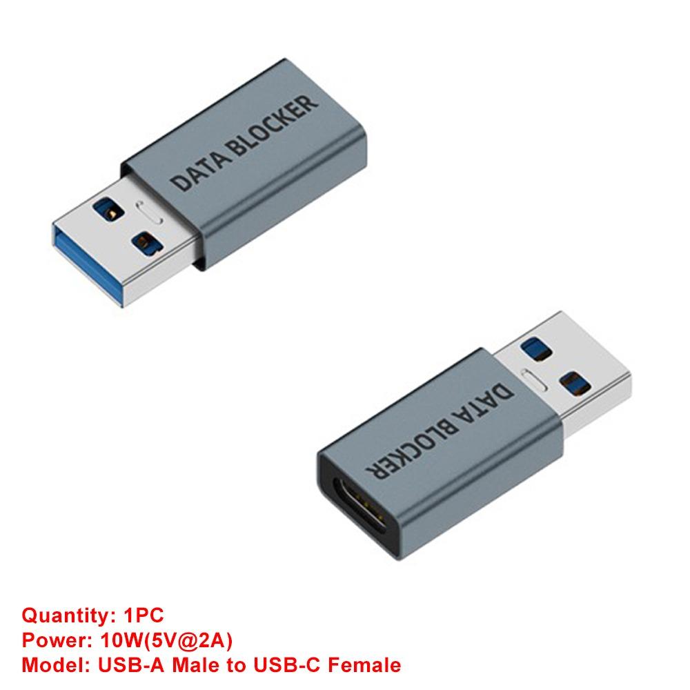 

Тільки для блокування даних USB-зарядки Захист від Juice Jacking Захист приватності USB Type-C Захисник Безпечний Алюмінієвий сплав