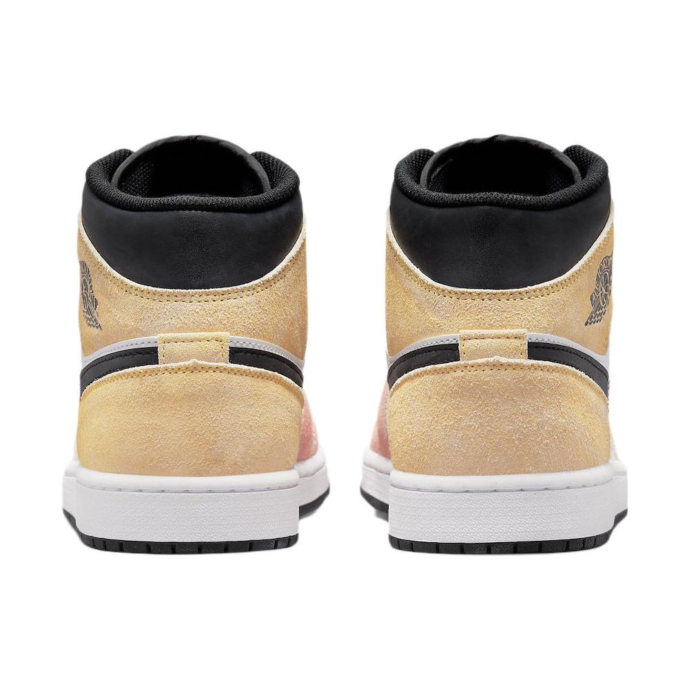 Air Jordan 1 Mid SE Flight Club Men Sneakers Pink Magic-Ember Sundial DX4332-800