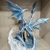 Blue-Eyes White Dragon 28cm/11.02nch Yu-Gi-Oh! MX  can be collected Ultimate Dragon PVC Wild Battle GK Ornament Model Toys Gifts