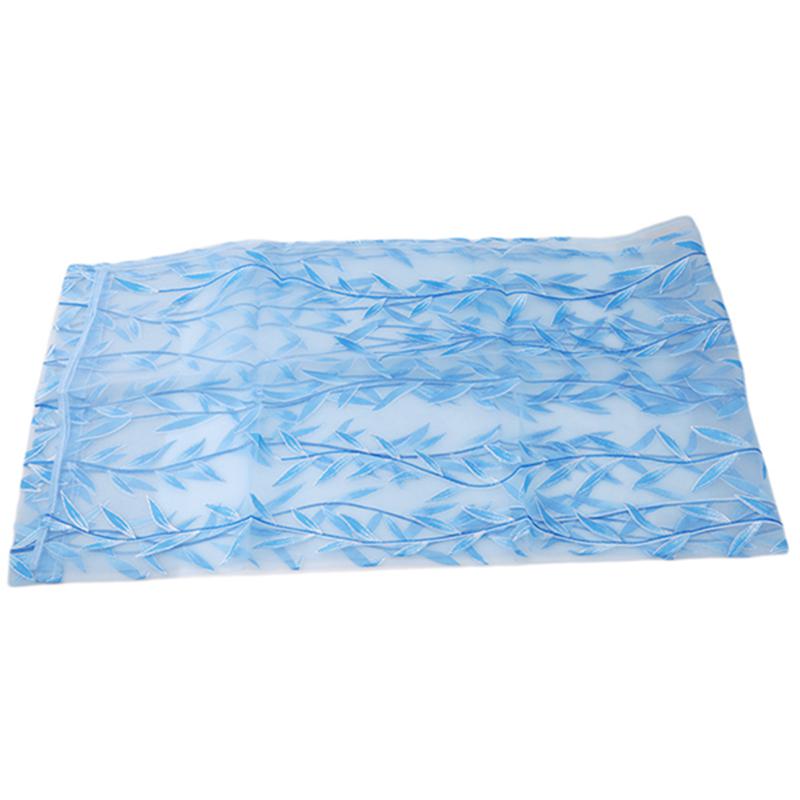 

Шторы с узором ивы, высококлассные шторы из жаккардовой пряжи, оконные шторы, декор для гостиной, спальни синий