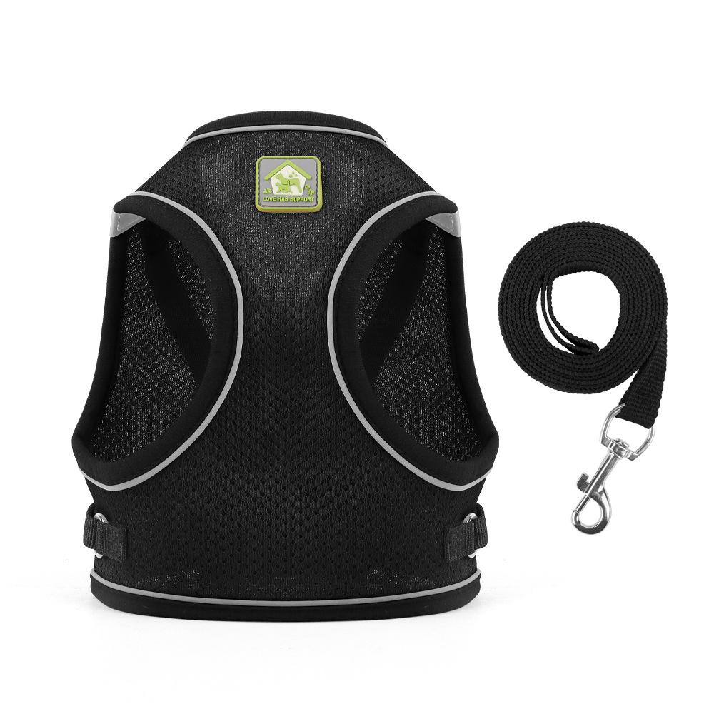 New Pet Chest Strap Vest Dog Leash Reflective Breathable Mesh Dog Leash Pet Supplies
