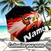 Custom Name Personalized Among Us Print Umbrella, Auto Open Close, 8‑Rib Sturdy Frame, Commute Camping Hiking Use, Birthday Gift