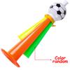 3/6pcs 3-Hole Plastic Football Style Horn Creative Party Chearing Sounding Props Party Ball Game Lively Atmosphere Creation Tool