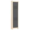 6 Panel Room Divider Gray 240 X 170 X 4 Cm Fabric