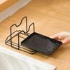 Rustproof Pan Pot Lid Holder Iron Shovel Spoon Rest Multifunctional Cutting Board Stand  Countertop