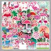50 Flamingo Stickers - Cute Animal DIY Decoration for Journals and Tablets