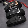 Men's Trendy Automatic Buckle Leather Belt - Versatile, Casual, and Simple Design
