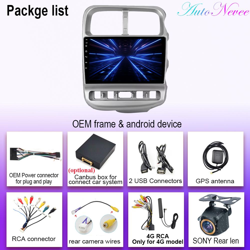 Android 14 Carplay For Kia Bongo 4 2004 - 2012 Car Radio Stereo Multimedia Video Player Navigation GPS Head Unit No 2din DVD