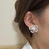 Female Hollow Flower High-end Earrings