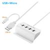 OTG Hub 4 In 1 Dock Holder Hub USB2.0 4 USB Docking Station Hub USB OTG HUB  for Mobile/PC