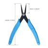 Needle Nose Pliers 5.7'' High Carbon Steel Tweezer Nose Pliers with Smooth Jaws Comfort Grip Handles for Jewelry Making