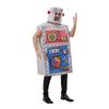 Erwachsene Männer Roboter Kostüm Halloween Damen Lustige Schwamm Roboter Cosplay im Angebot