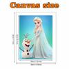 Disney Pearl Painting Princess Elsa and Olaf DIY Pearl Art Pearl Painting Kit Pearl Art Painting Wall for Home Office Decoration Handmade Gifts