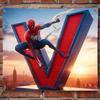 Spiderman and 26 English Letters Combination Background for Adults and Children Birthday Party Decoration Background Room Poster