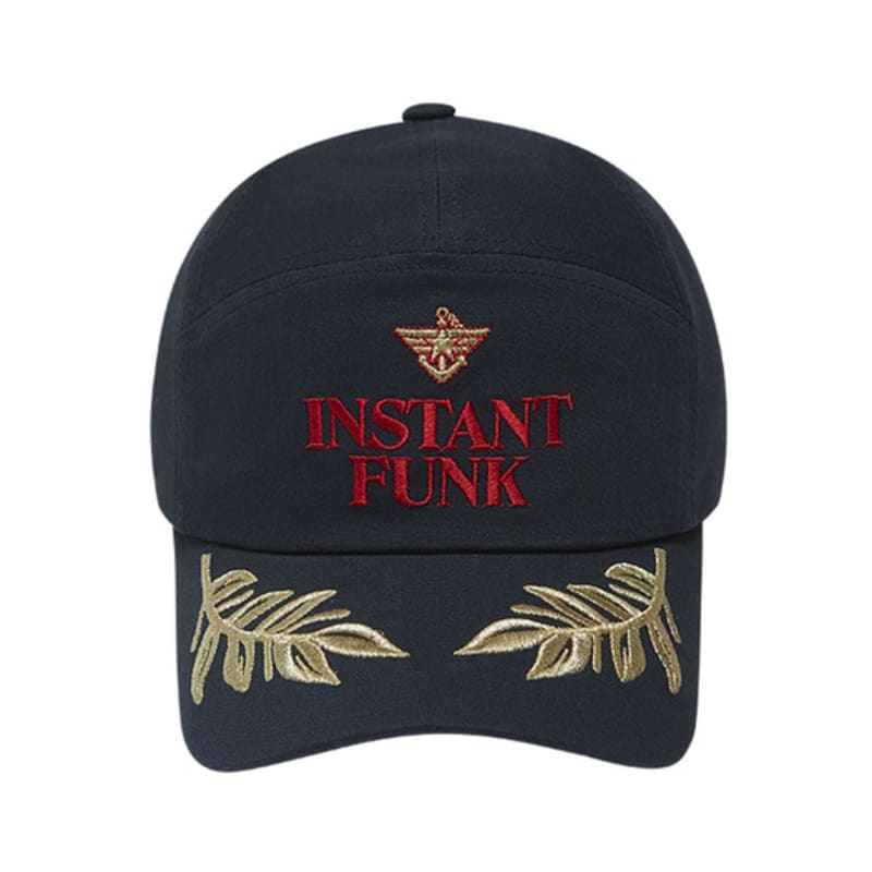 

INSTANTFUNK Laurus Embroidered Ball Cap Navy_Free