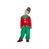 Adult Christmas Costume Children's Christmas Elf Suit Red and Green Color Scheme
