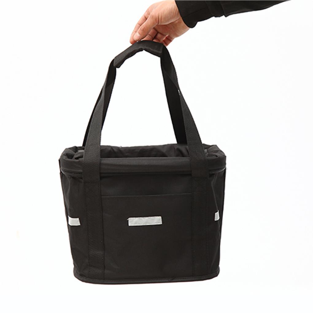 

Передняя корзина для велосипеда, съемная водонепроницаемая велосипедная руль, парусиновая корзина, сумка для велосипеда, спортивные аксессуары, принадлежности для велоспорта на открытом воздухе