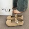 Shallow Mary Jane Shoes Summer New Retro Fashion Single Shoes Women's Versatile Skirt Flat Shoes