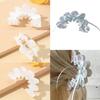 Korean Acrylic Hair Claw Flower Clips Large Size Barrette Crab Hair Accessories