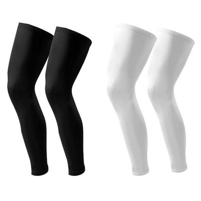 1 Pair Unisex Sun Protection Leg Sleeve Sunscreen UV Child Outdoor Football Basketball Knee Pads Fishing Cycling Volleyball Running Protective Gear