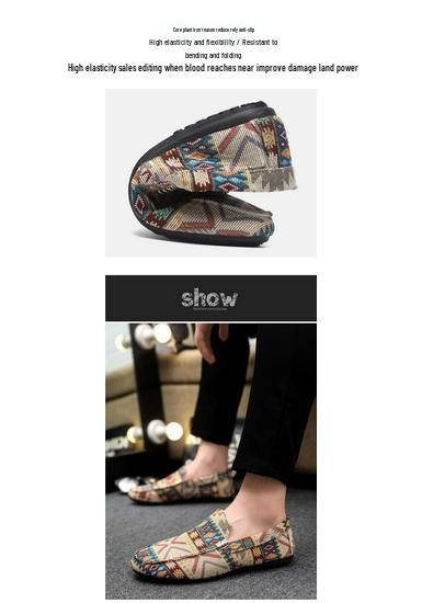 Men's Slip-On Breathable Moccasins - Korean Style Trendy Casual Driving Shoes