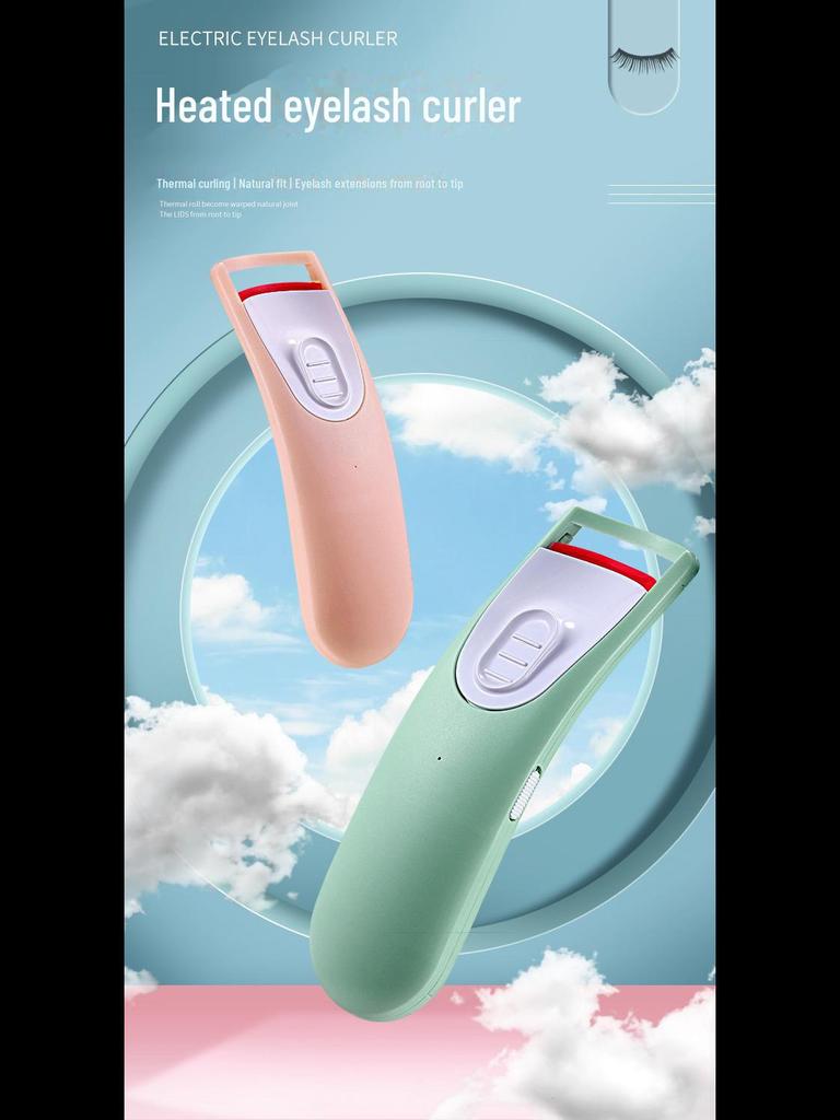 Portable Long-Lasting Electric Eyelash Curler