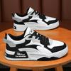 New Autumn Men's Sneakers Men's Comfortable Platform Shoes 2025 Trend Lace-up Vulcanized Shoes White Casual Sneakers Zapatillas