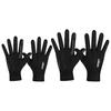 1 Pair Unisex Outdoor Gloves Plush Lining Touch Screen Autumn Winter Anti Skid